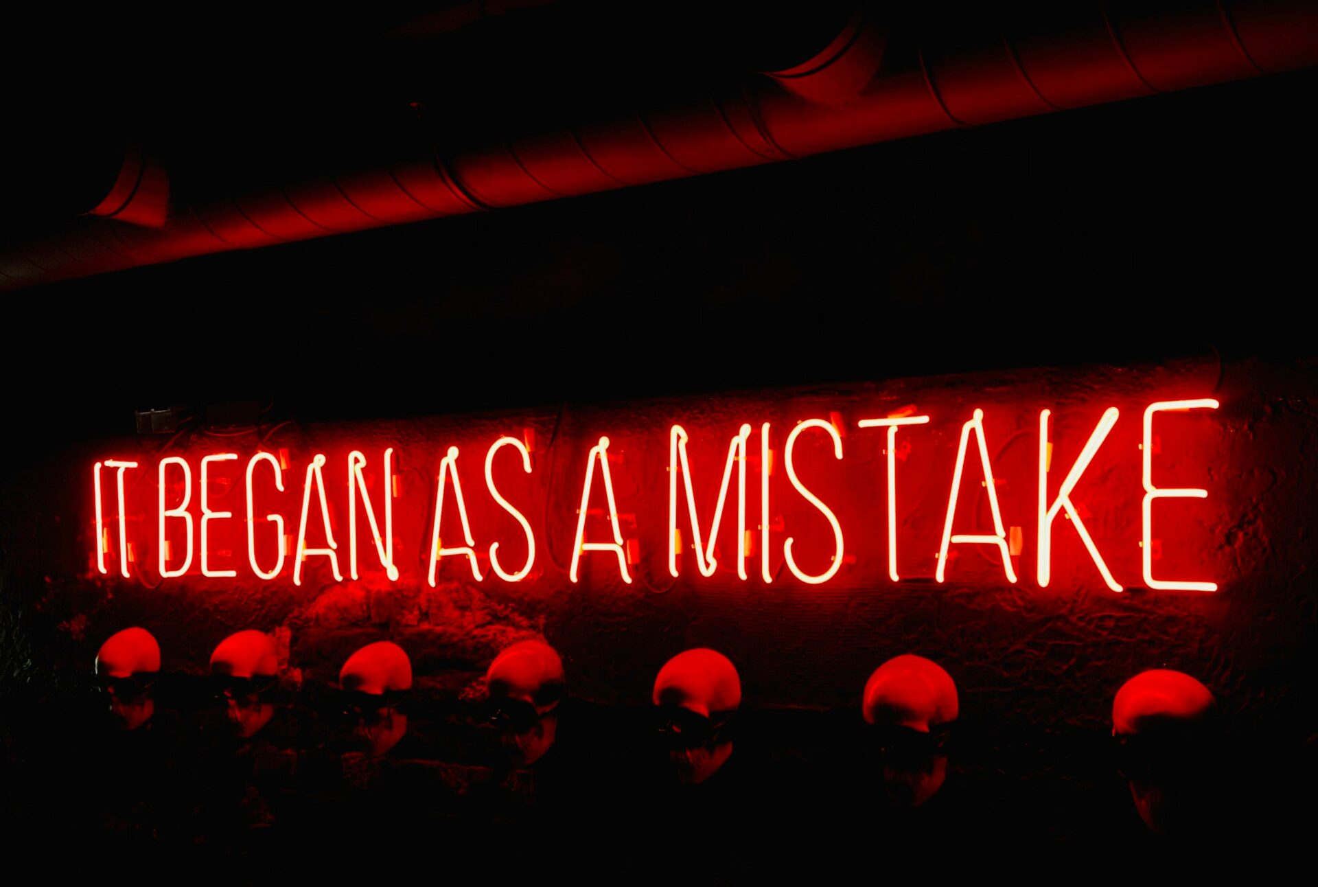 It Began As A Mistake
